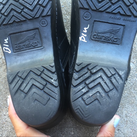 Dansko Black Clogs Size 41 - Picture 4 of 8